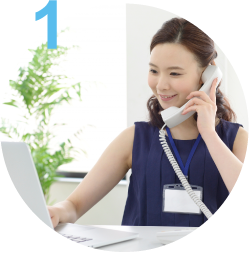 まずは、お電話で出張買取のご相談